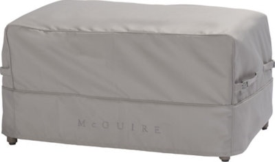 McGuire Furniture Plateau Outdoor Ottoman Cover MCCV30