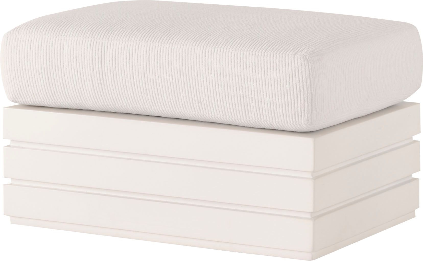 McGuire Furniture Abaco Ottoman - Small MCO3503O