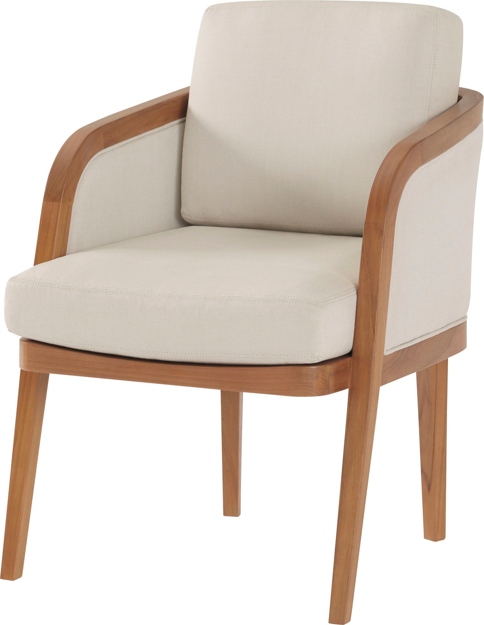 McGuire Furniture Schooner Outdoor Arm Chair MCO3641
