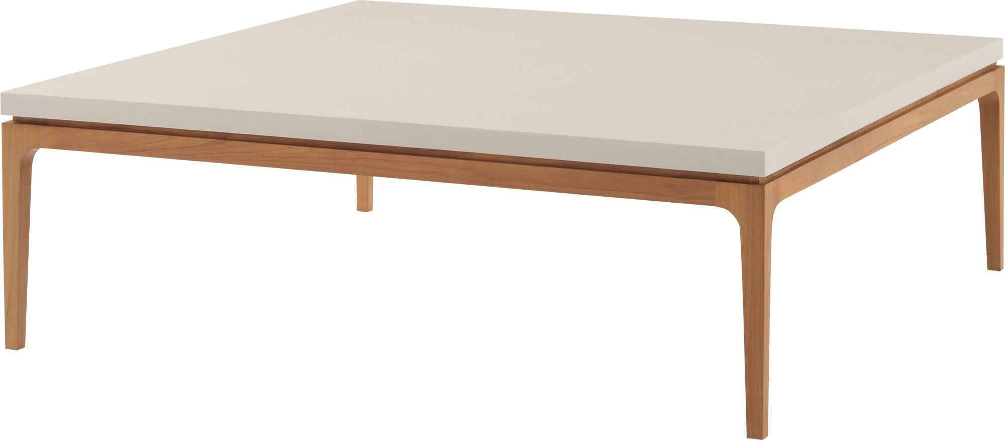 McGuire Furniture Sloop Square Cocktail Table MCO3652