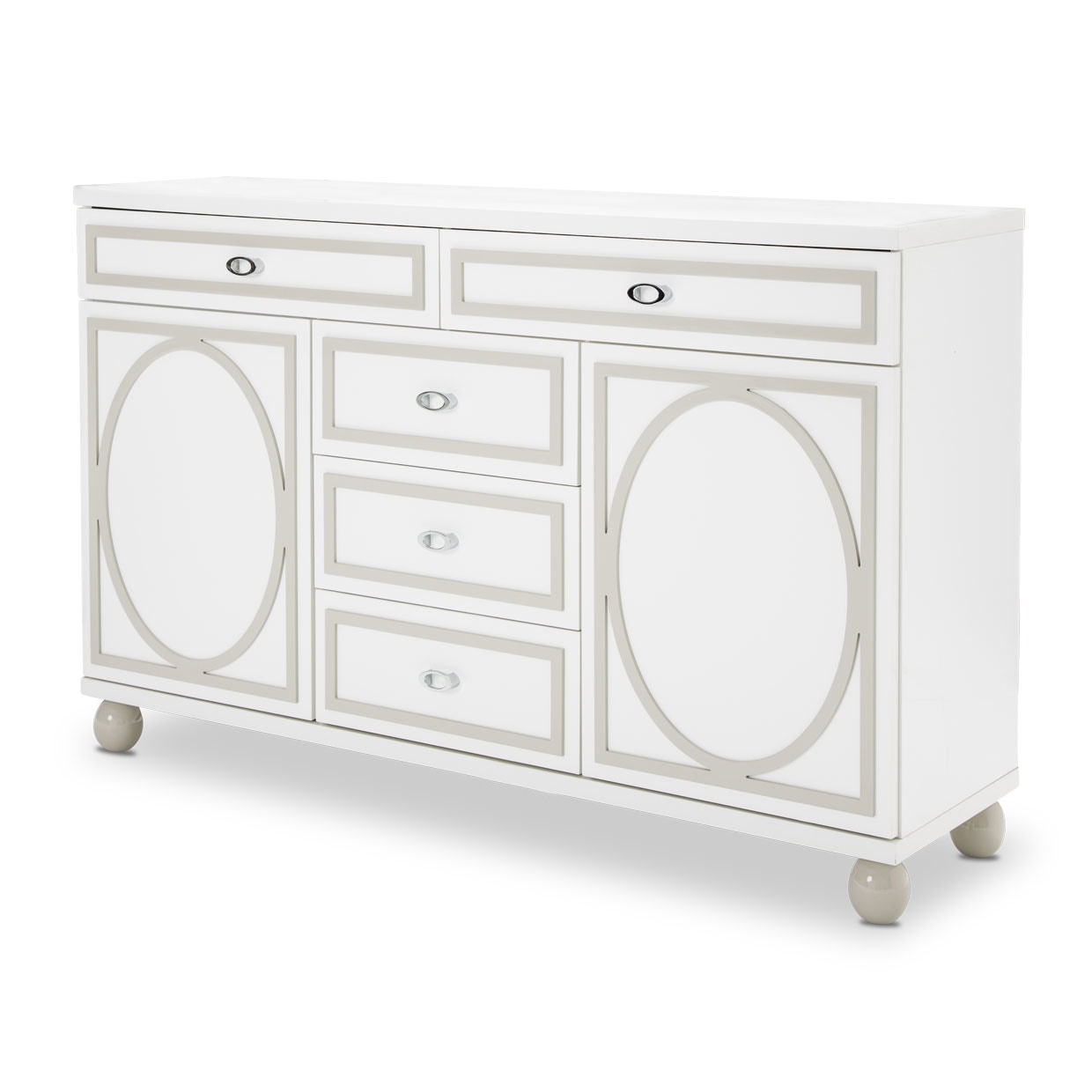 Aico Furniture 9025650-108 Bedroom Storage Console-Dresser