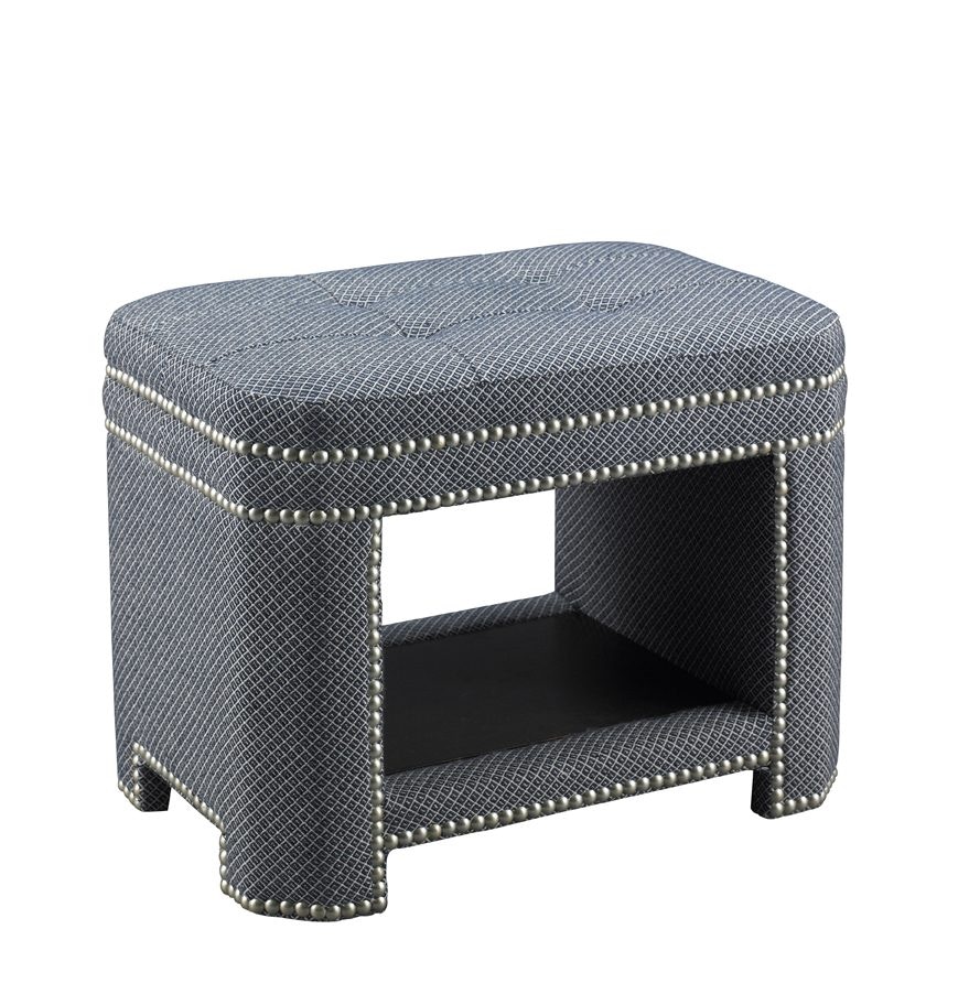 Mr and Mrs Howard Clinton Ottoman H207OT