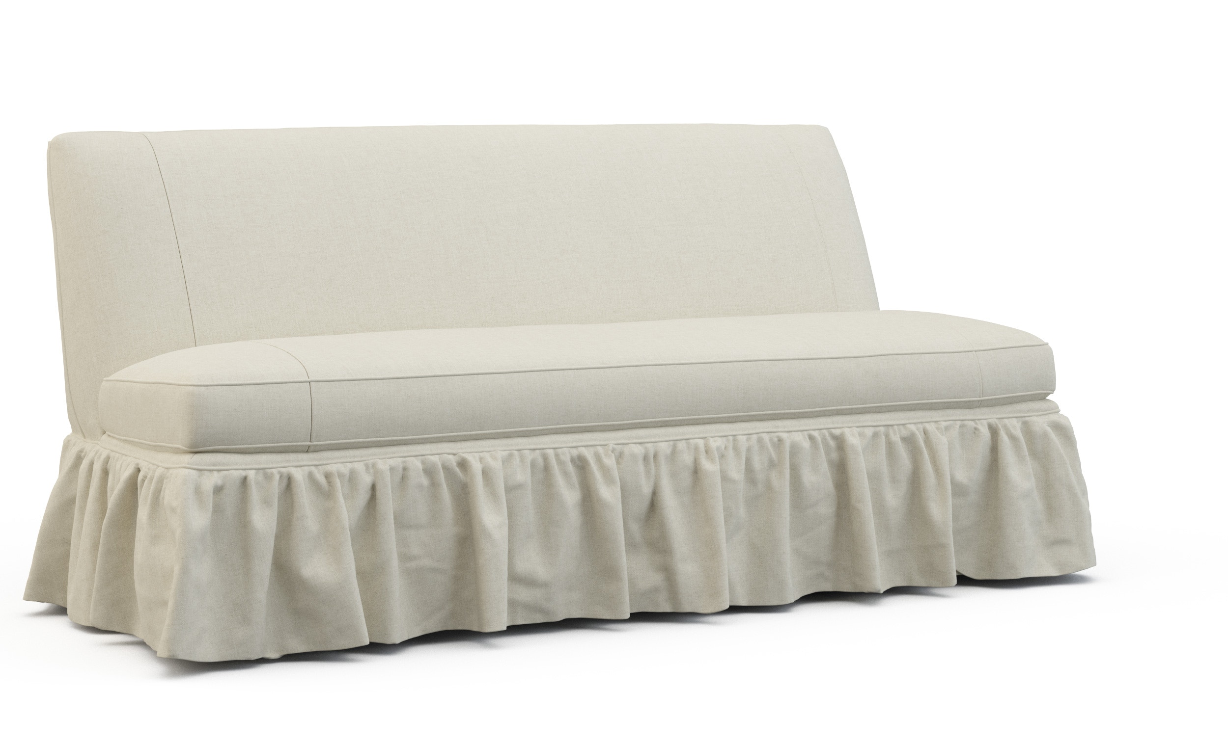 Mr and Mrs Howard Phoebe Armless Loveseat H505AL