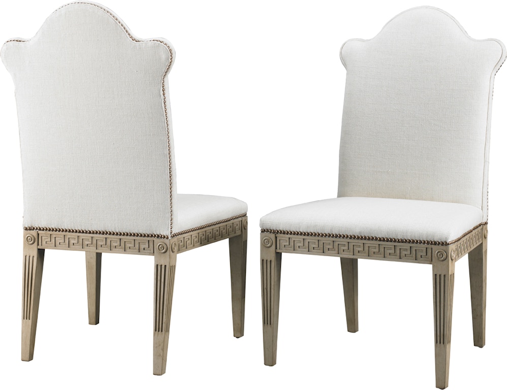 Mr And Mrs Howard H308ac Dining Room Greek Key Armless Chair