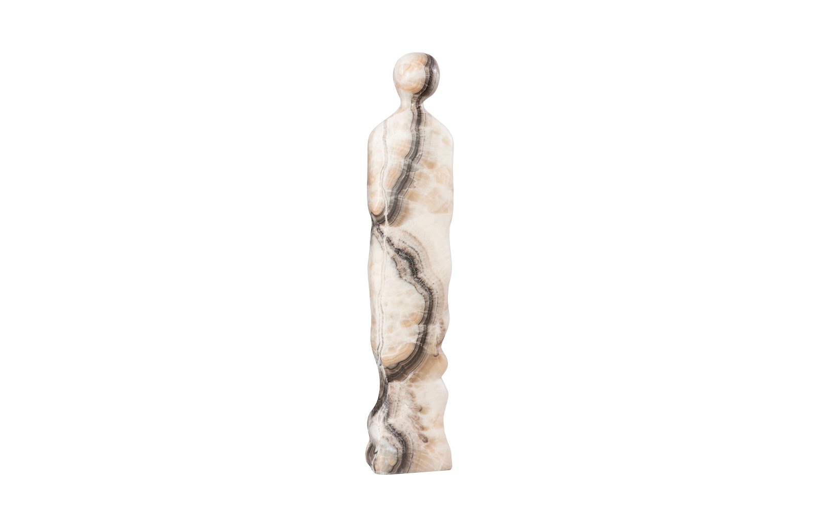 Phillips Collection Onyx Sculpture Male, White MX118481