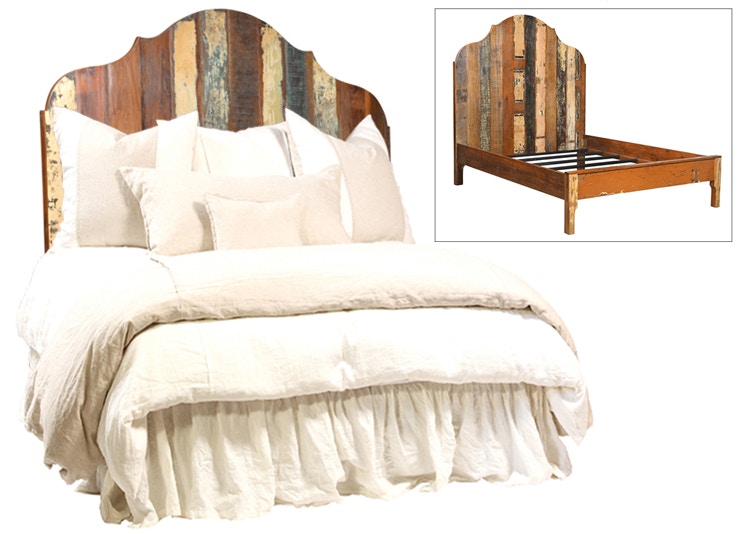 Dovetail Furniture Ne508ek Bedroom Toledo Bed Eastking