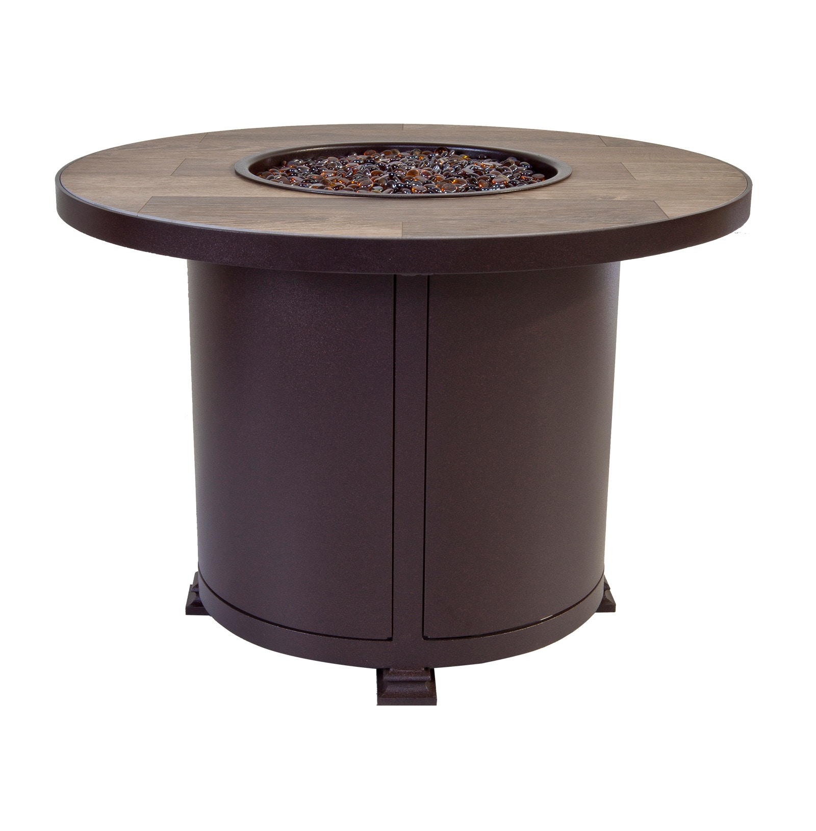 Ow Lee 5110 36rdc Outdoorpatio Chat Height Santorini Fire Pit