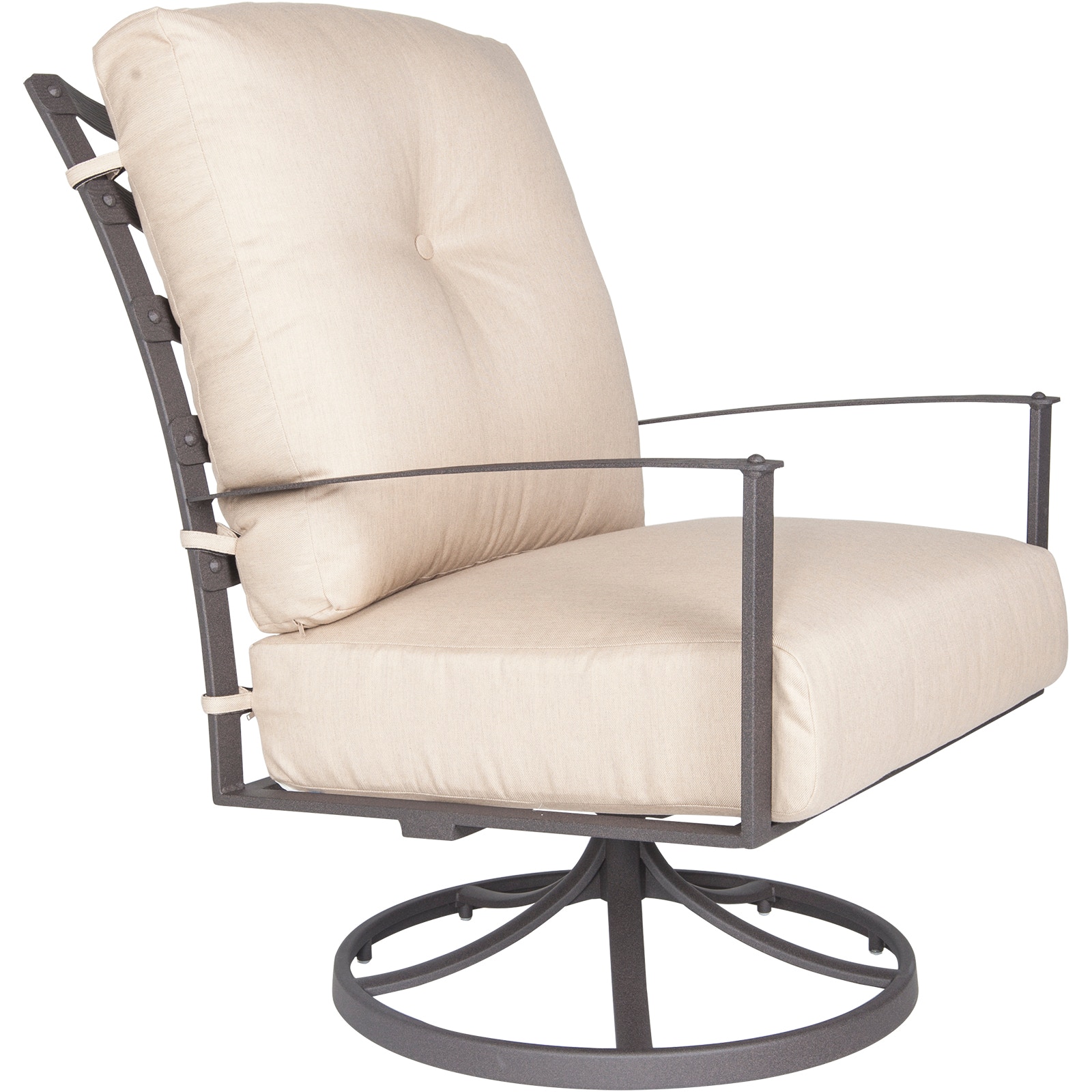 OW Lee Furniture 73125SR OutdoorPatio Ridgewood Swivel Rocker Lounge Chair