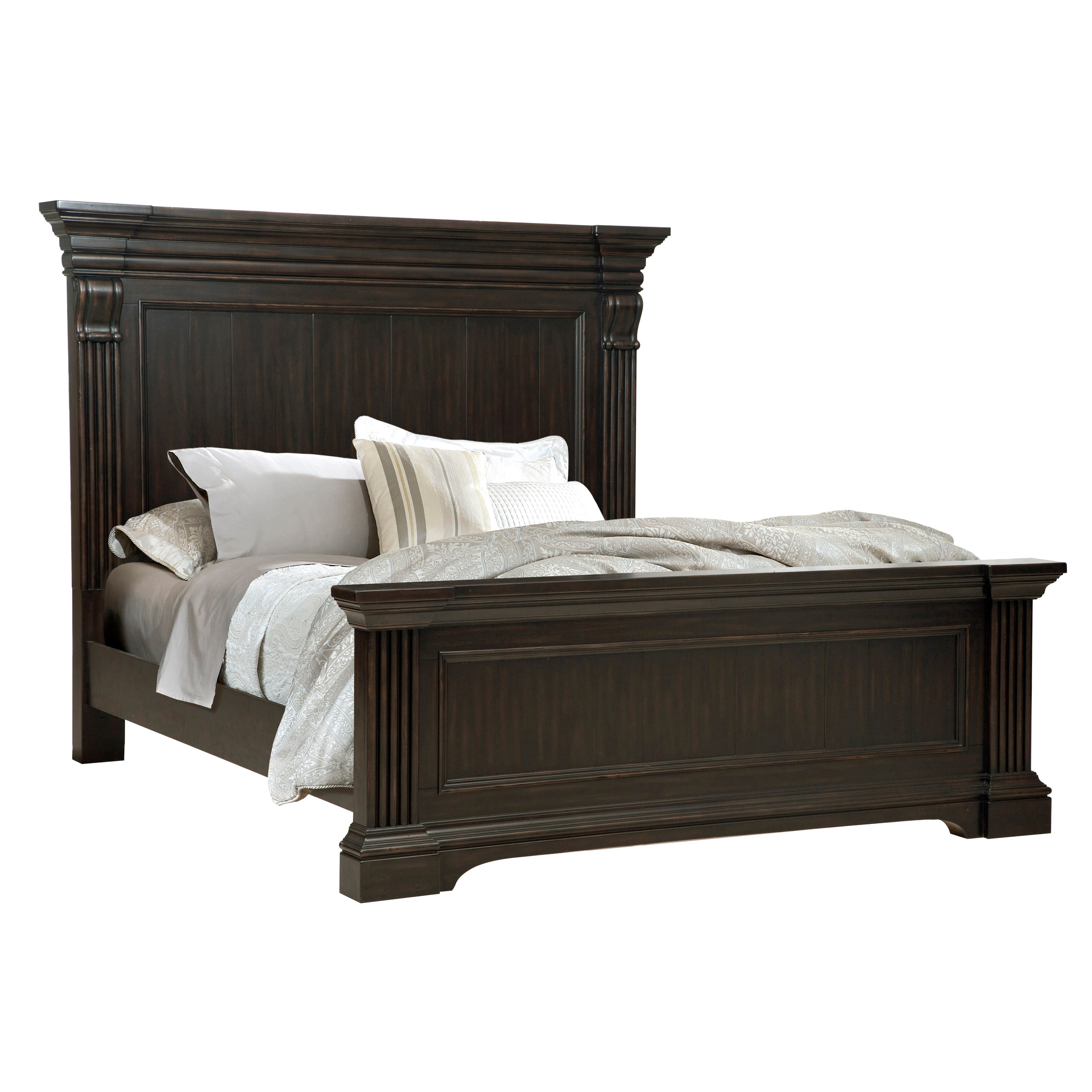Pulaski Furniture P012187 Bedroom Caldwell King Sleigh Set