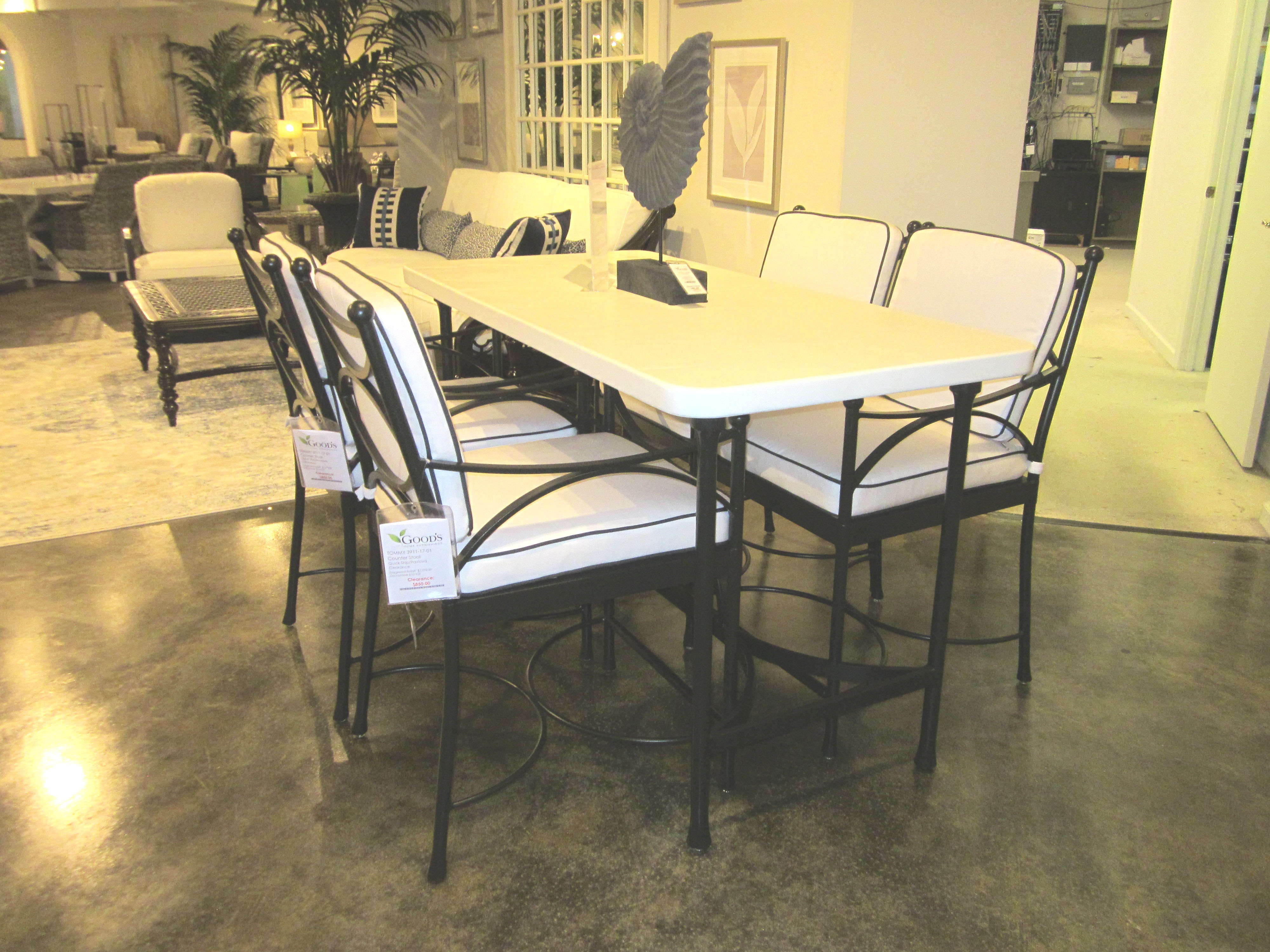 Tommy Bahama Outdoor Living Pavlova Outdoor Bistro Group Outdoorpatio 5 Piece Dining Set