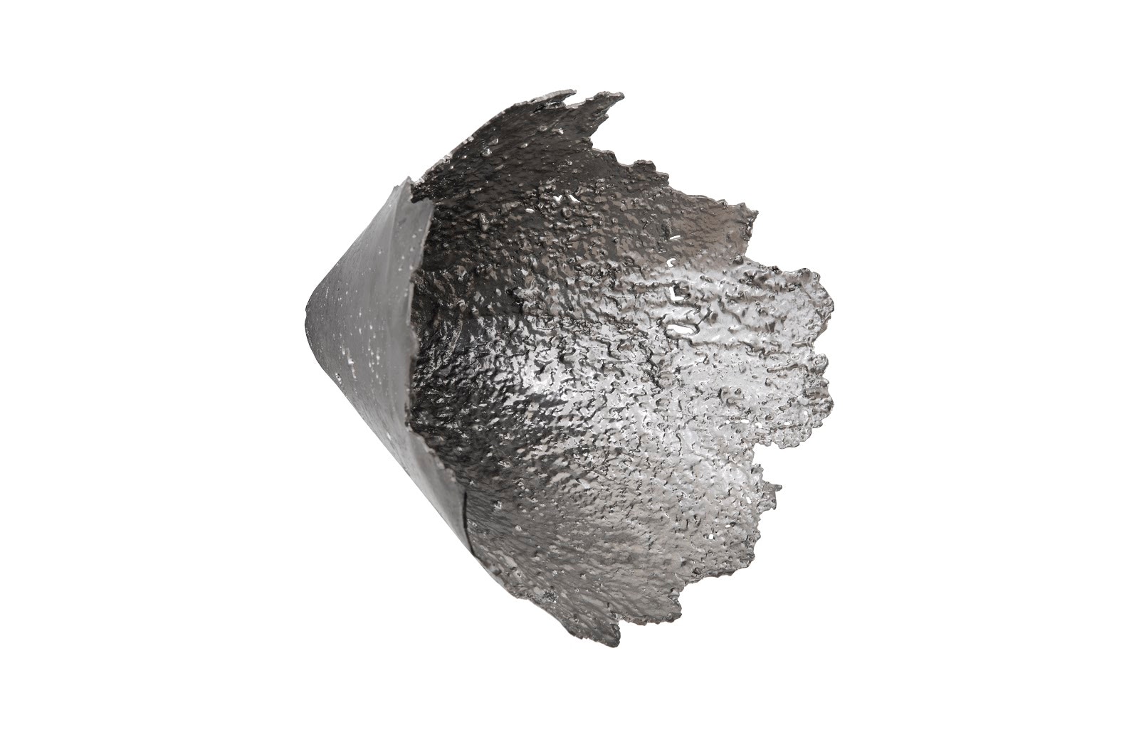 Phillips Collection Jagged Splash Bowl Wall Art, Liquid Sliver PH103799