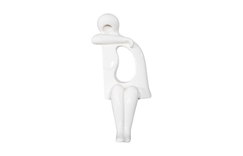 Phillips Collection Sweetie Sculpture, Gel Coat White PH118771