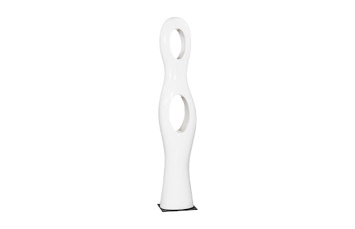 Phillips Collection Double Circle Sculpture, Gel Coat White PH118783