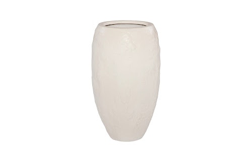 Phillips Collection Aera Planter, Off White, Small PH119645
