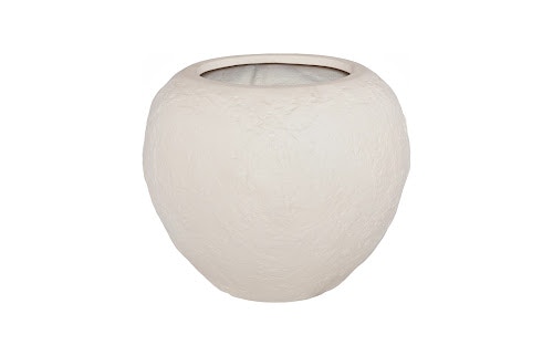 Phillips Collection Aera Planter, Wide, Off White, Medium PH119649