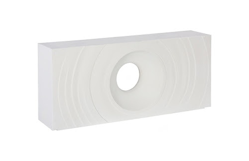 Phillips Collection Void Console Table, White Stone PH119670