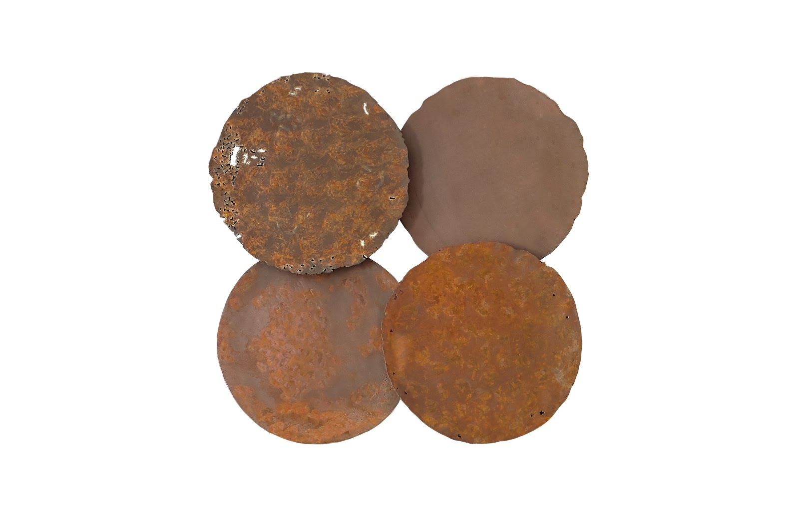 Phillips Collection Cast Oil Drum Wall Discs PH58501