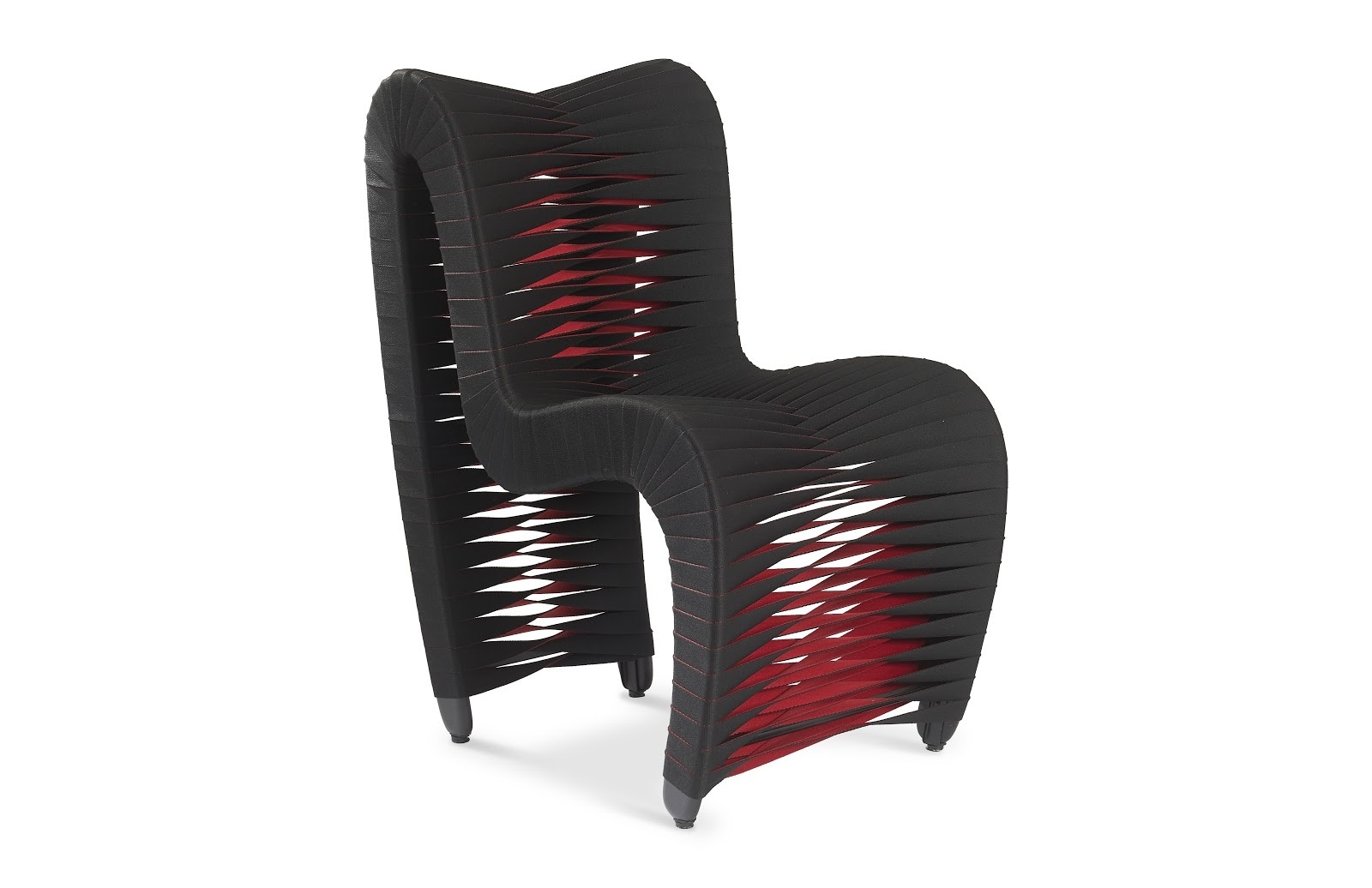 Phillips Collection Seat Belt Dining Chair B2061BZ