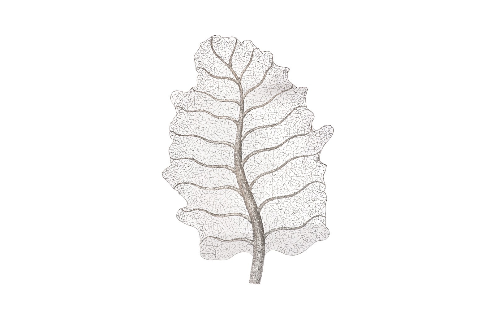 Phillips Collection Metallurgy Leaf Wall Art, Stainless Steel ID113684