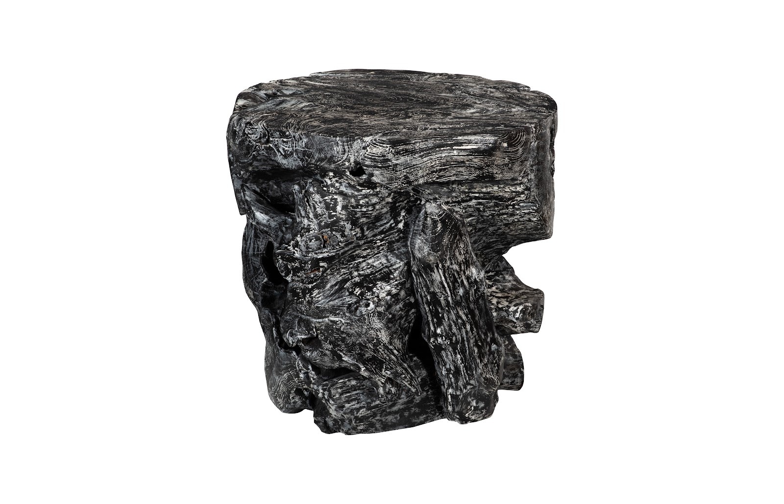Phillips Collection Side Table Black Wash ID85090