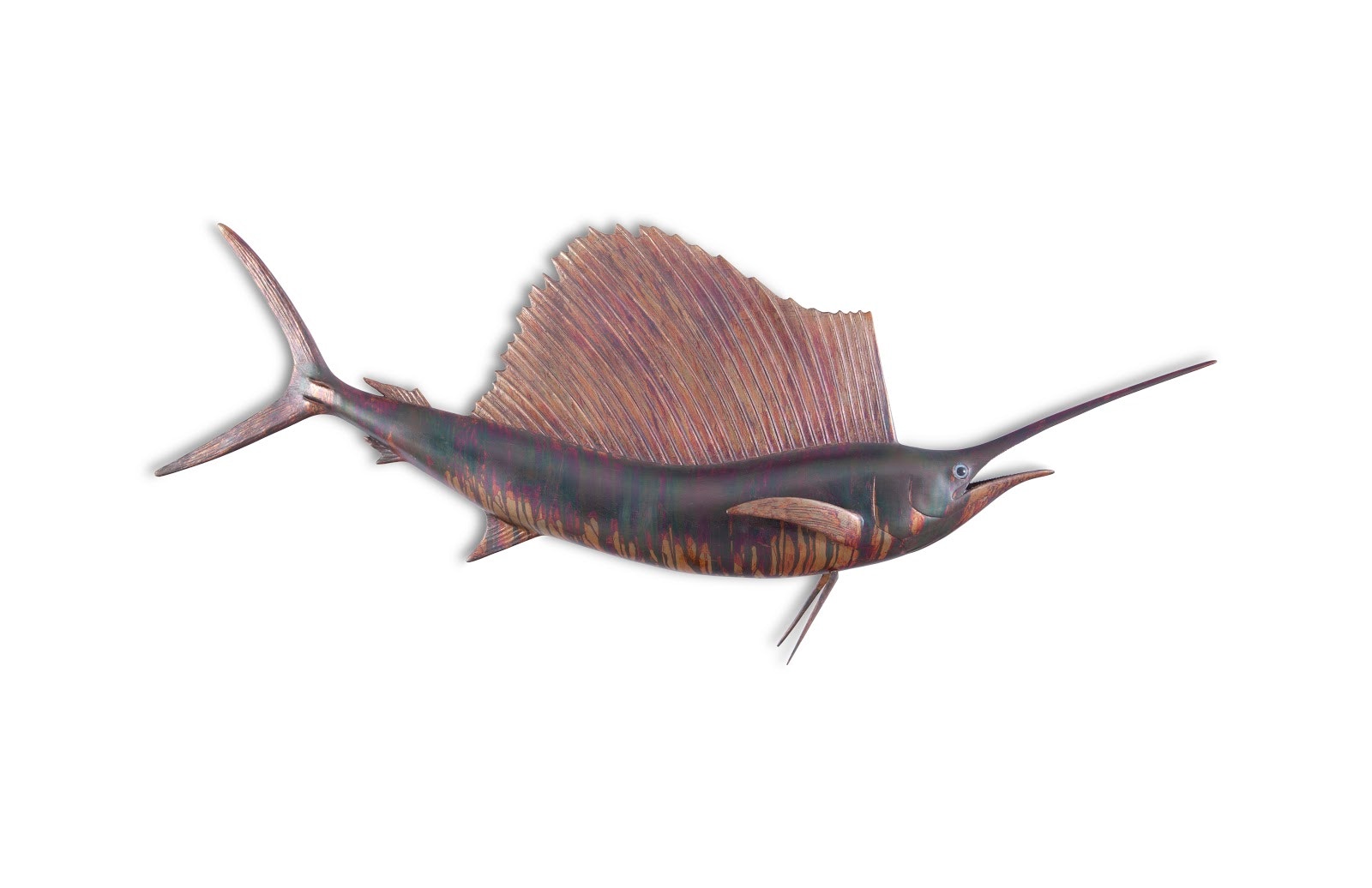 Phillips Collection Sail Fish Wall Sculpture PH100659