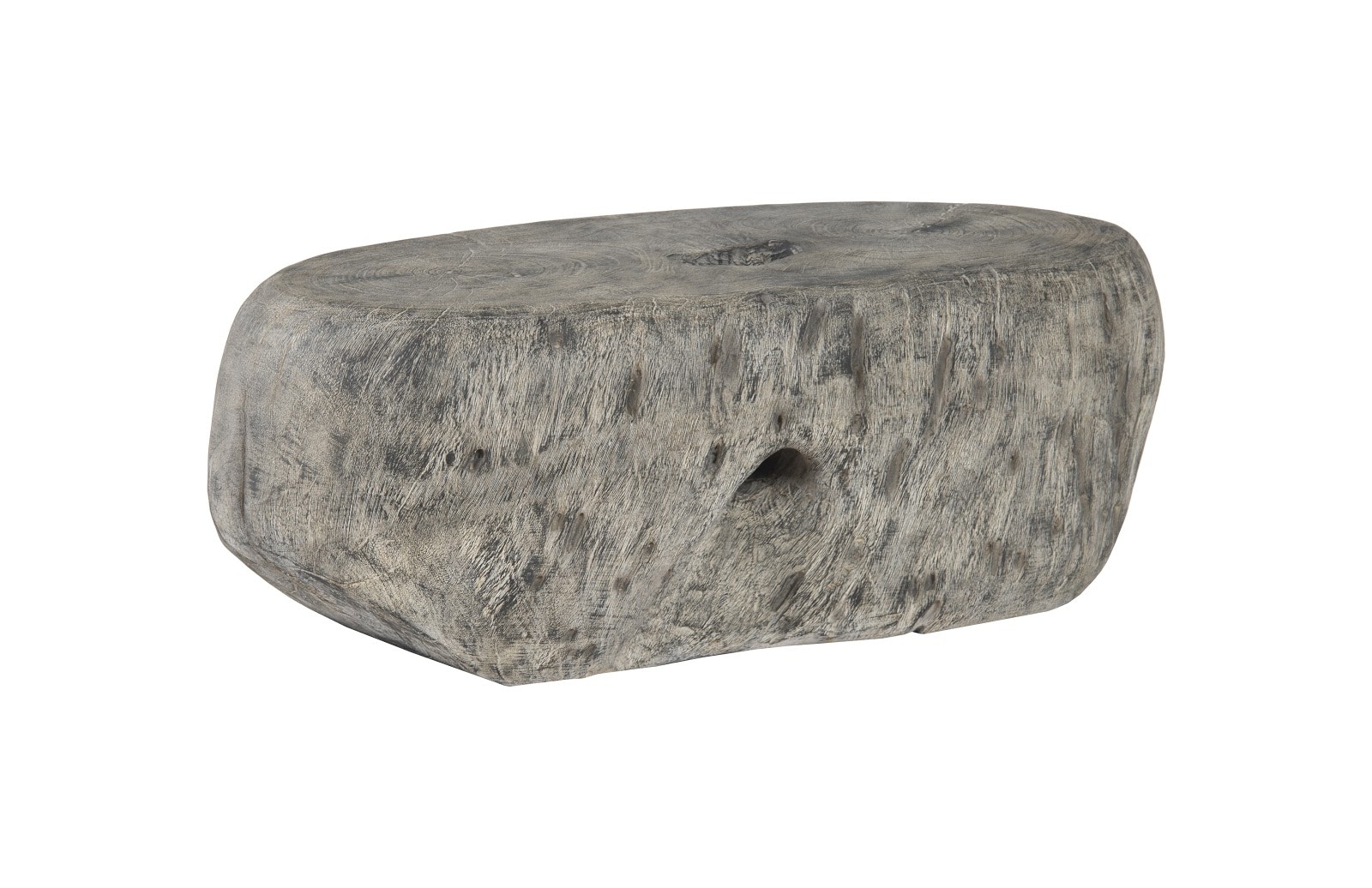 Phillips Collection PH102848 Living Room Cast Organic River Stone Coffee Table