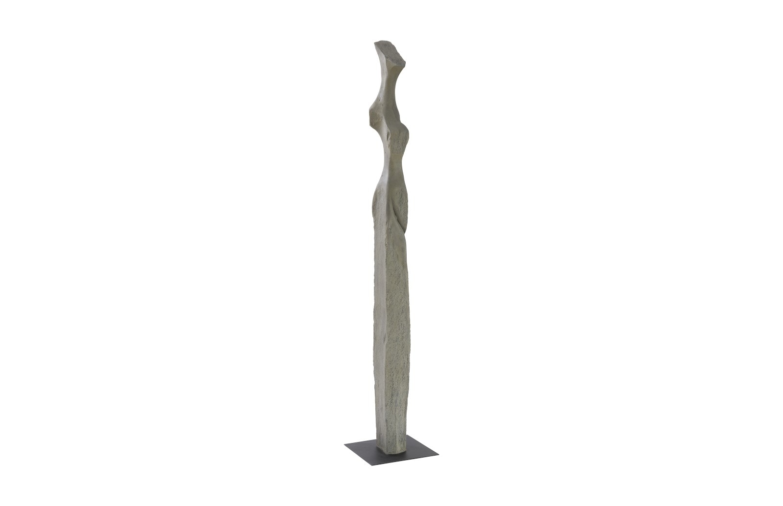 Phillips Collection Cast Women Sculptures, C , Colossal, Splinter Stone Finish PH103393