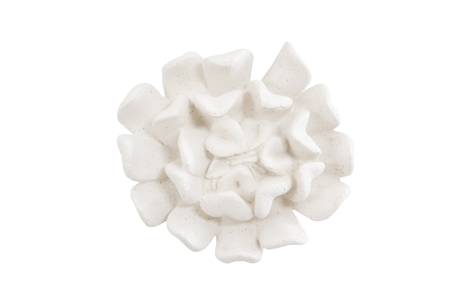 Phillips Collection Topsy Turvy Succulent Wall Art , White Stone PH104152