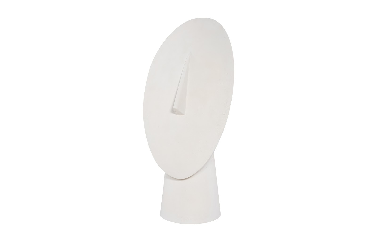 Phillips Collection Cycladic Head, Sculpture, Oval, White Stone PH115111