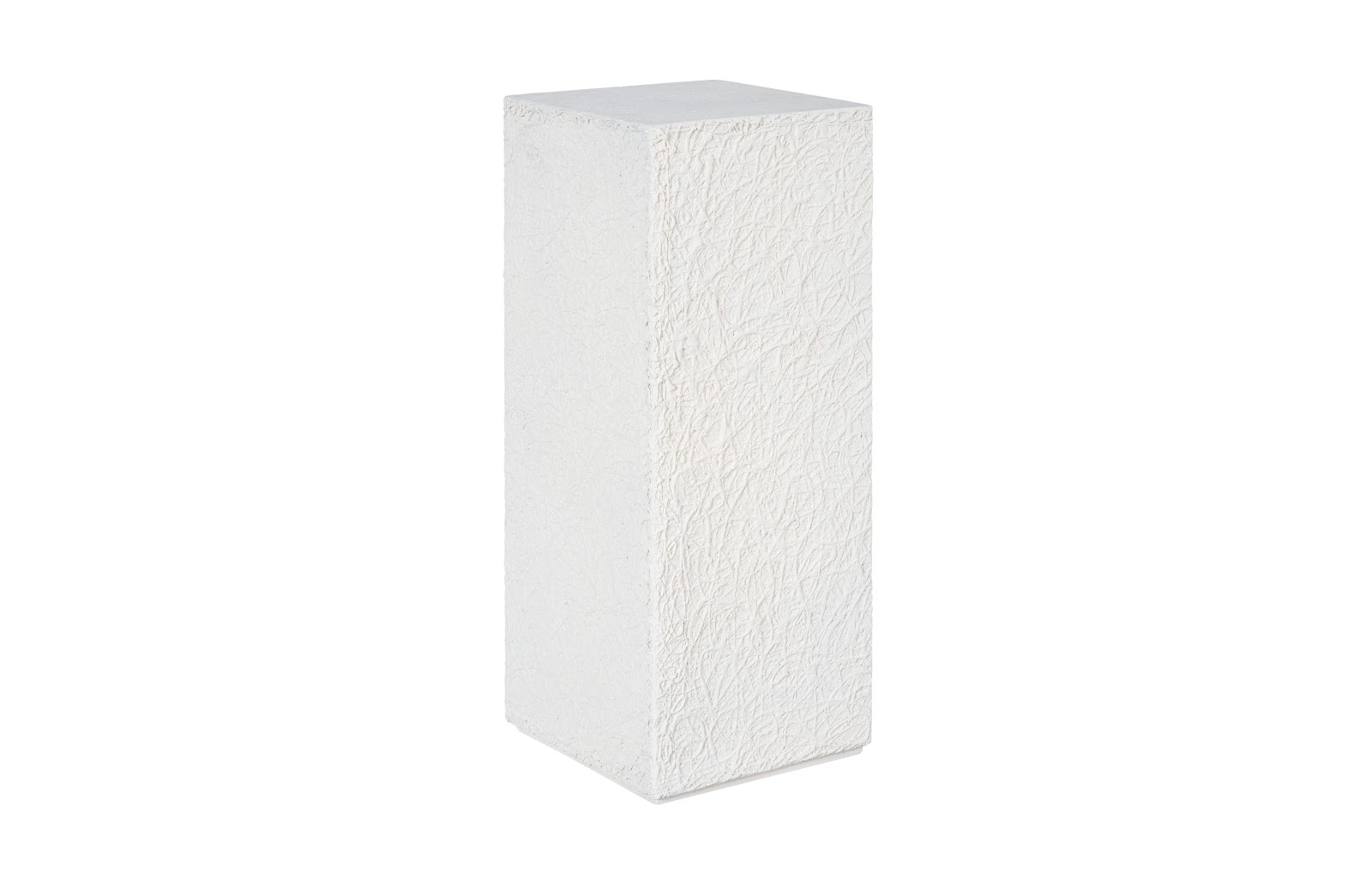 Phillips Collection String Theory Pedestal, White Stone, Medium PH115674