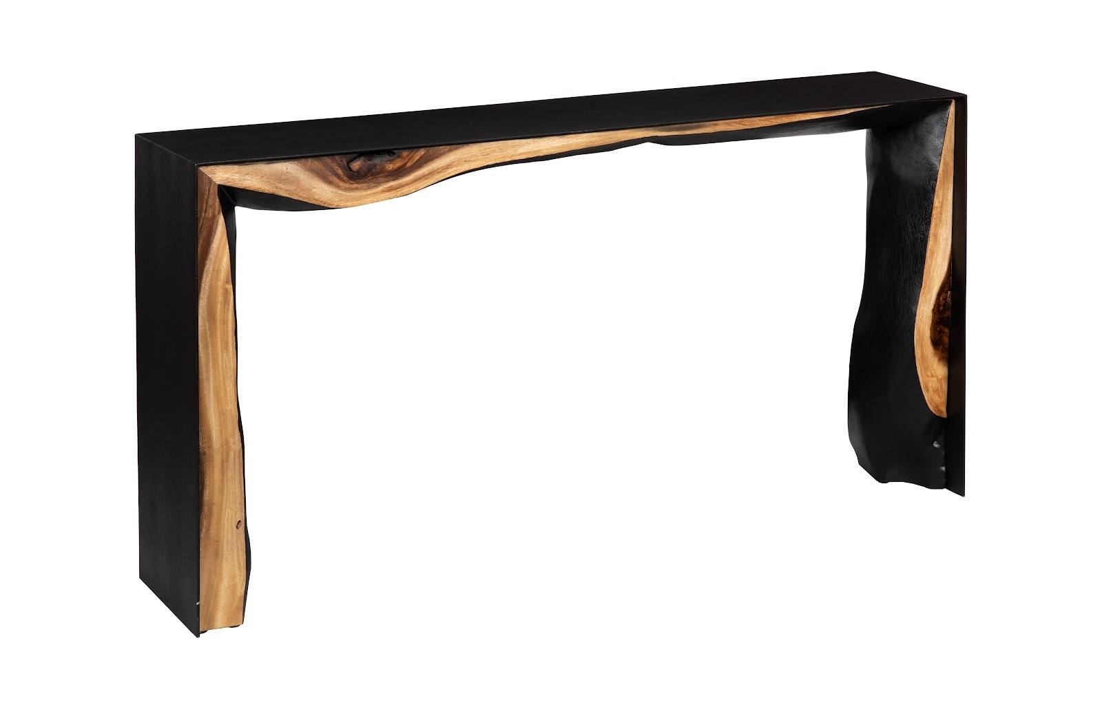 Phillips Collection Framed Waterfall Console Table, Natural, Iron TH110322