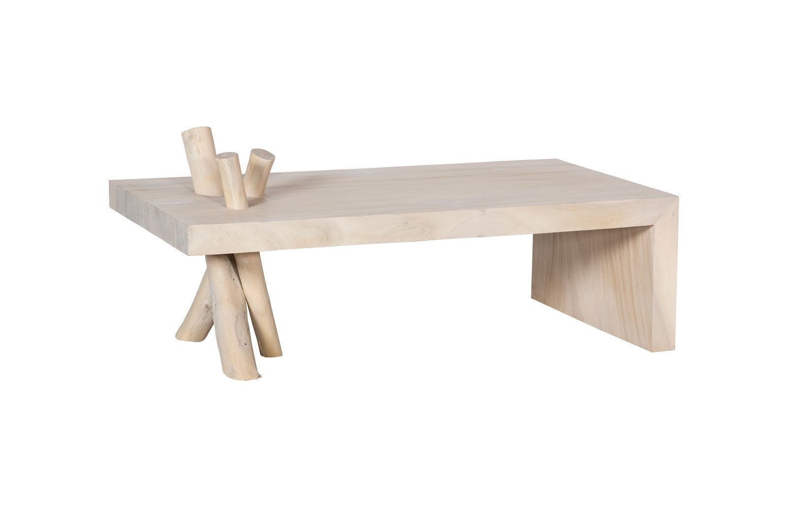 Phillips Collection Branch Waterfall Coffee Table, Bleached TH115344