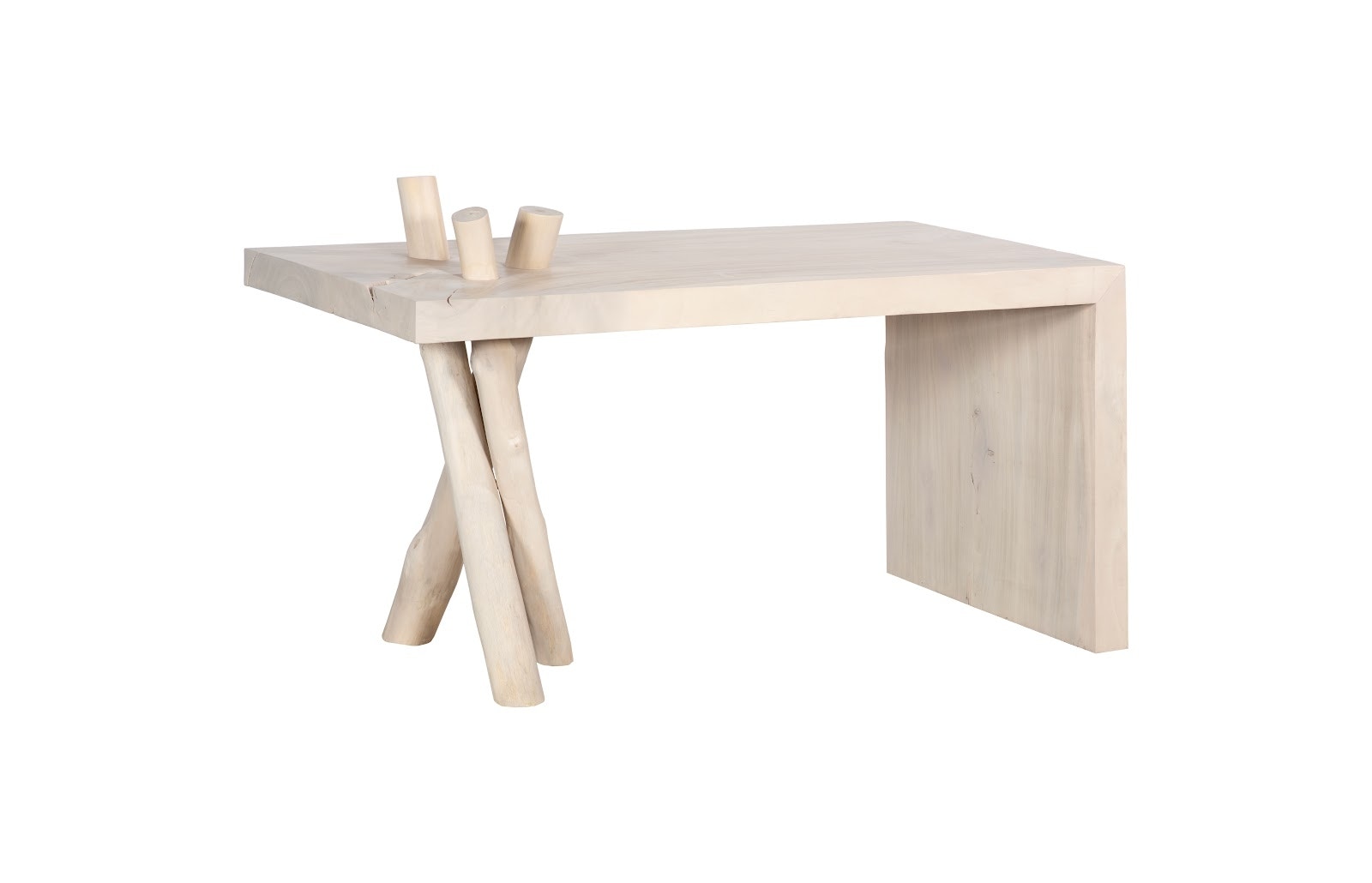 Phillips Collection Branch Waterfall Desk, Bleached TH115345