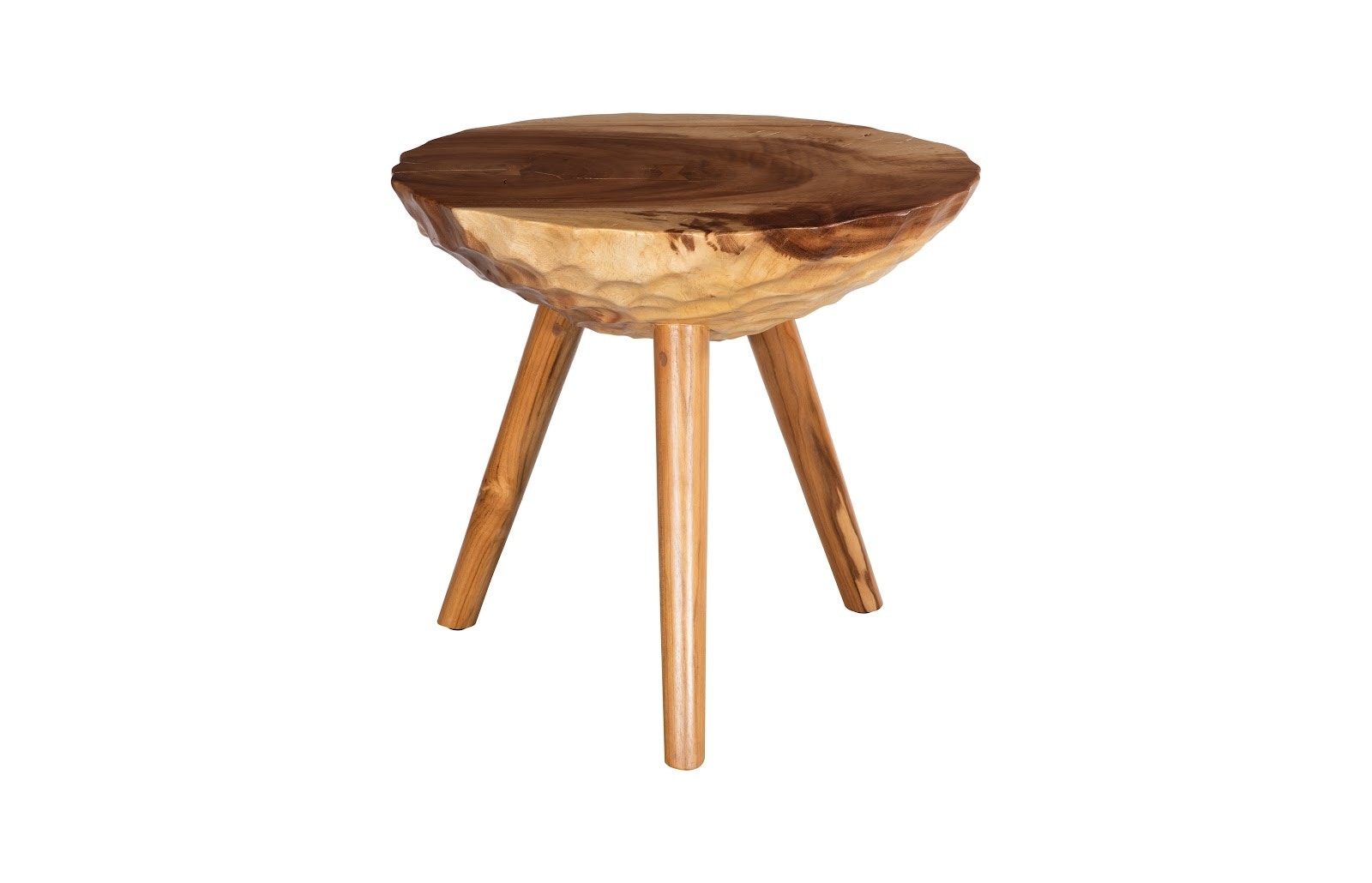 Phillips Collection Indent Side Table, Natural, LG TH115366