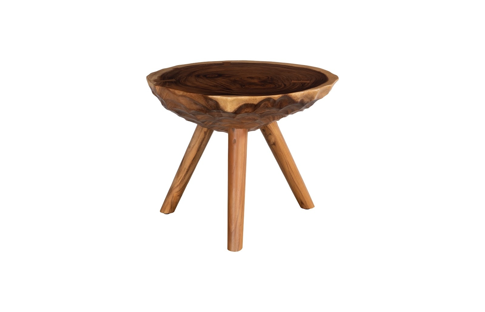 Phillips Collection Indent Side Table, Natural, SM TH115368