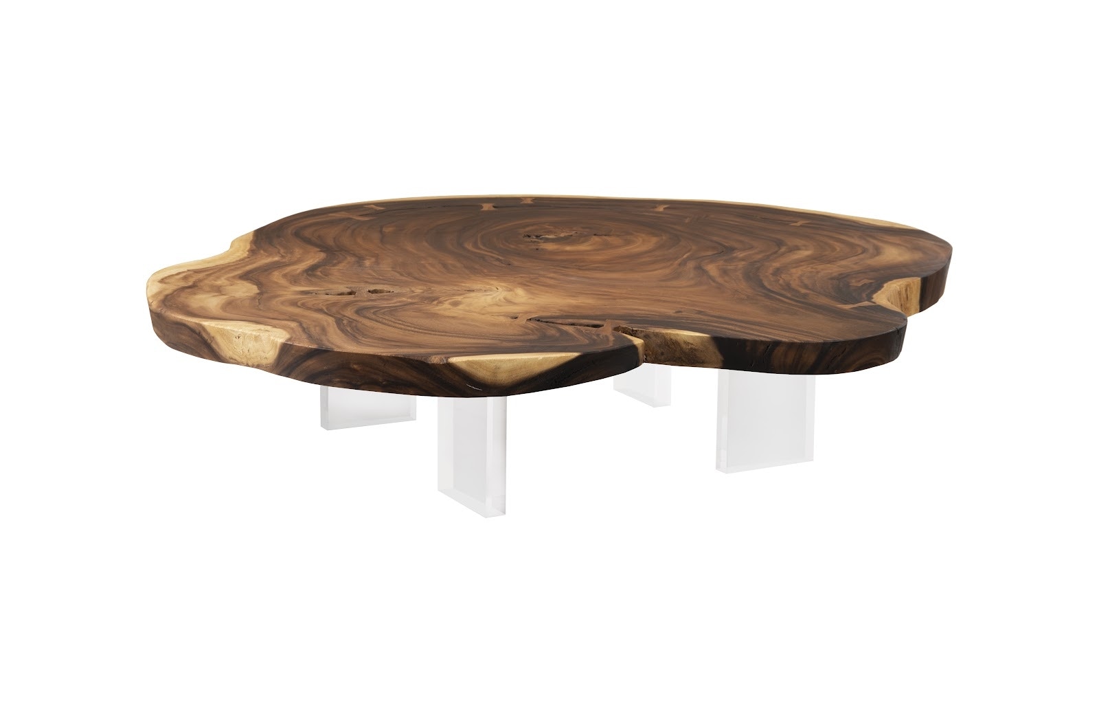 Phillips Collection Floating Coffee Table with Acrylic Legs TH69602