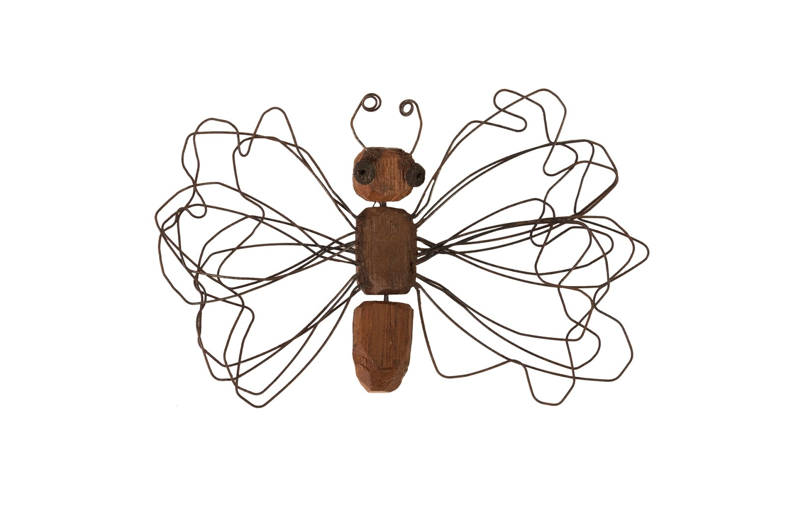 Phillips Collection Wire Wing Butterfly Wall Art TH76839
