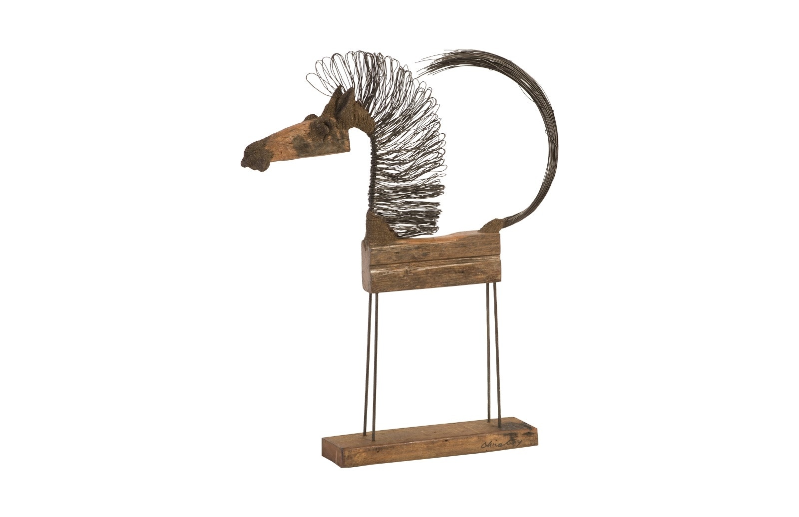 Phillips Collection Wire Horse Sculpture TH87870