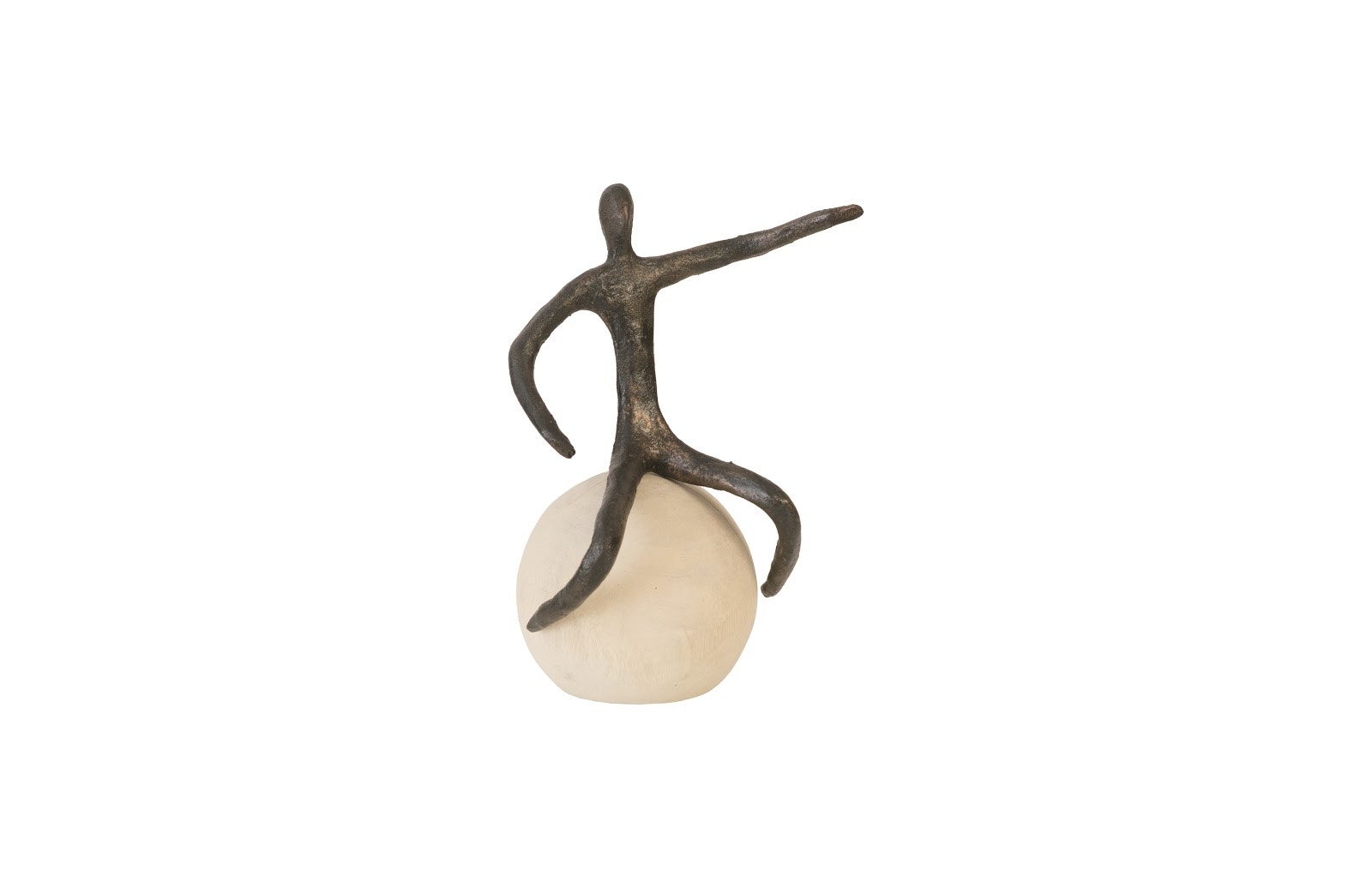 Phillips Collection Abstract Figure on Bleached Wood Base TH96037