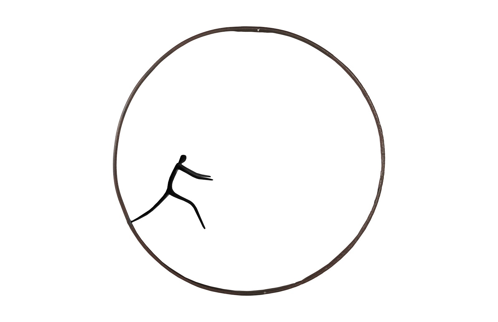Phillips Collection Olympic Figure in Iron Ring TH99504