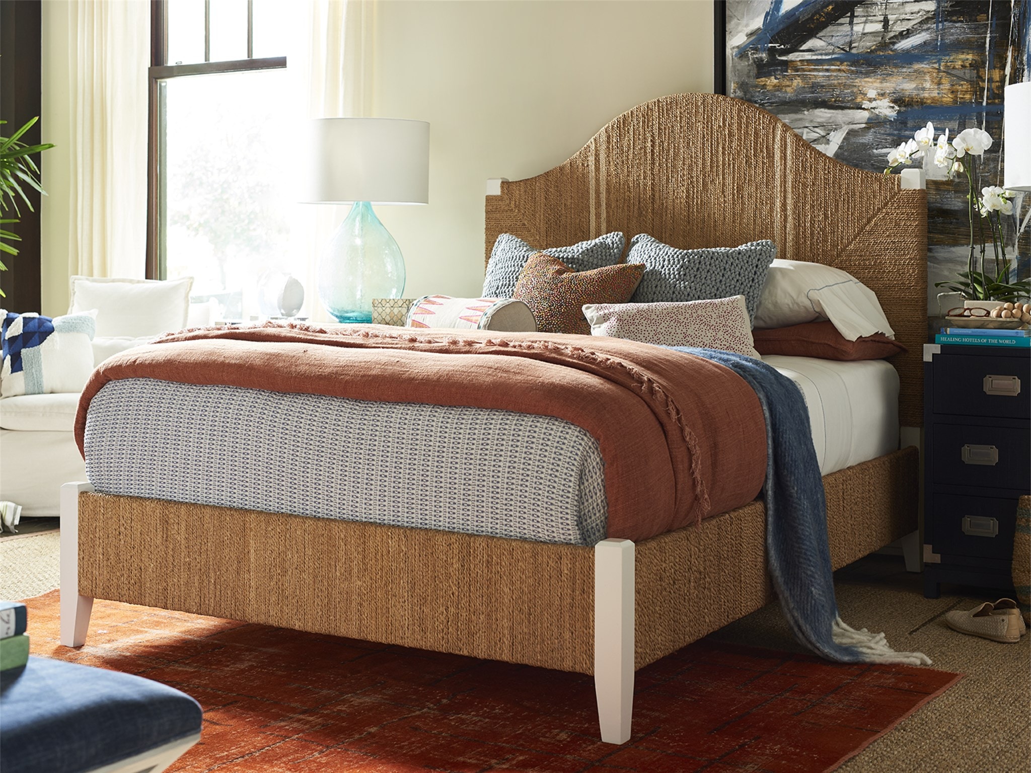 Coastal Living By Universal 833210b Bedroom Seabrook Bed Queen