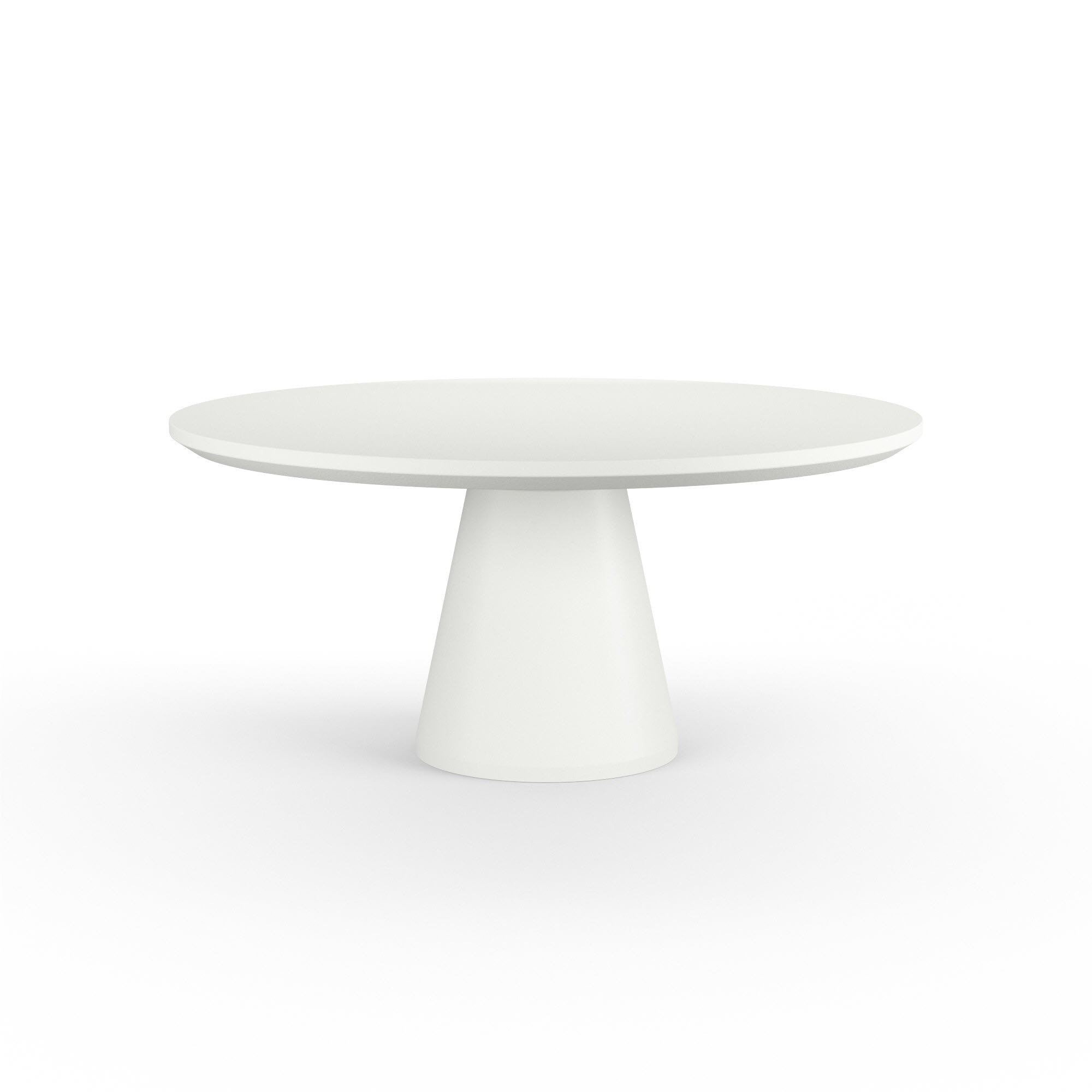 Sunset West Furniture Bone Pedestal Dining Table 6203-BRD