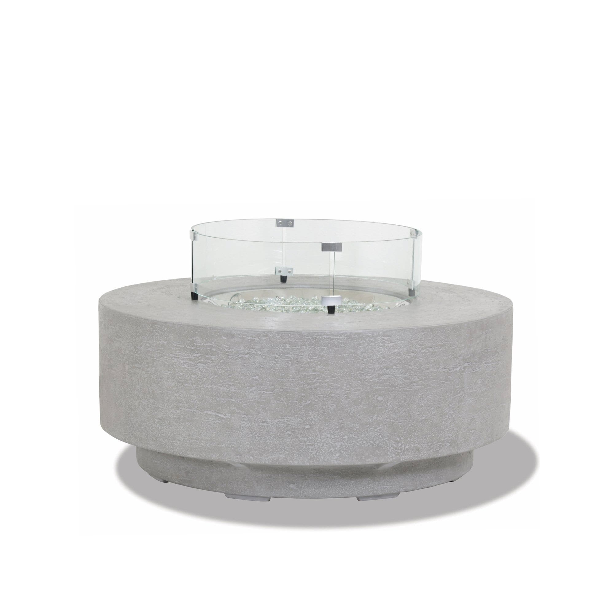Sunset West Furniture Gravelstone Round Fire Table 6003-FT4