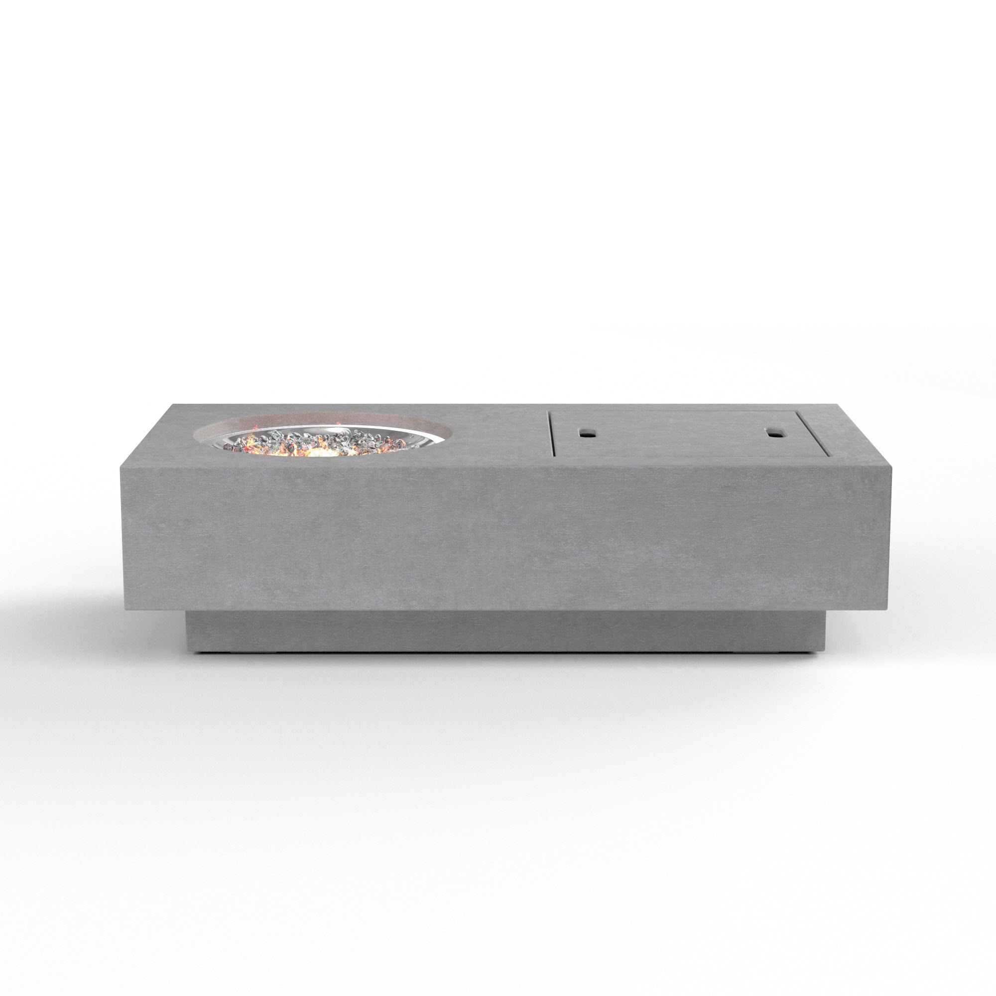 Sunset West Furniture Gravelstone Self-Contained Tank Fire Table 6103-FT6