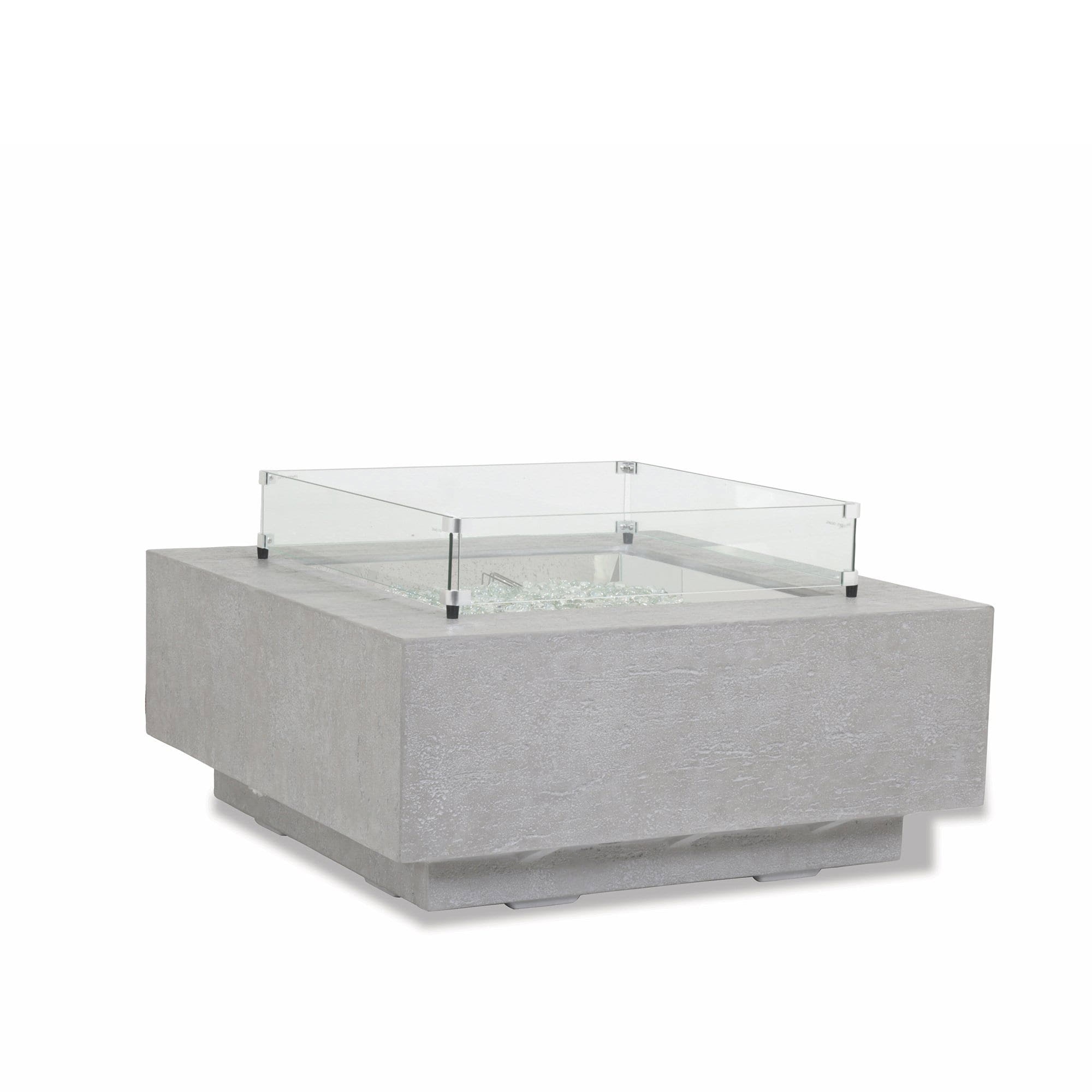 Sunset West Furniture Gravelstone Square Fire Table 6003-FT40