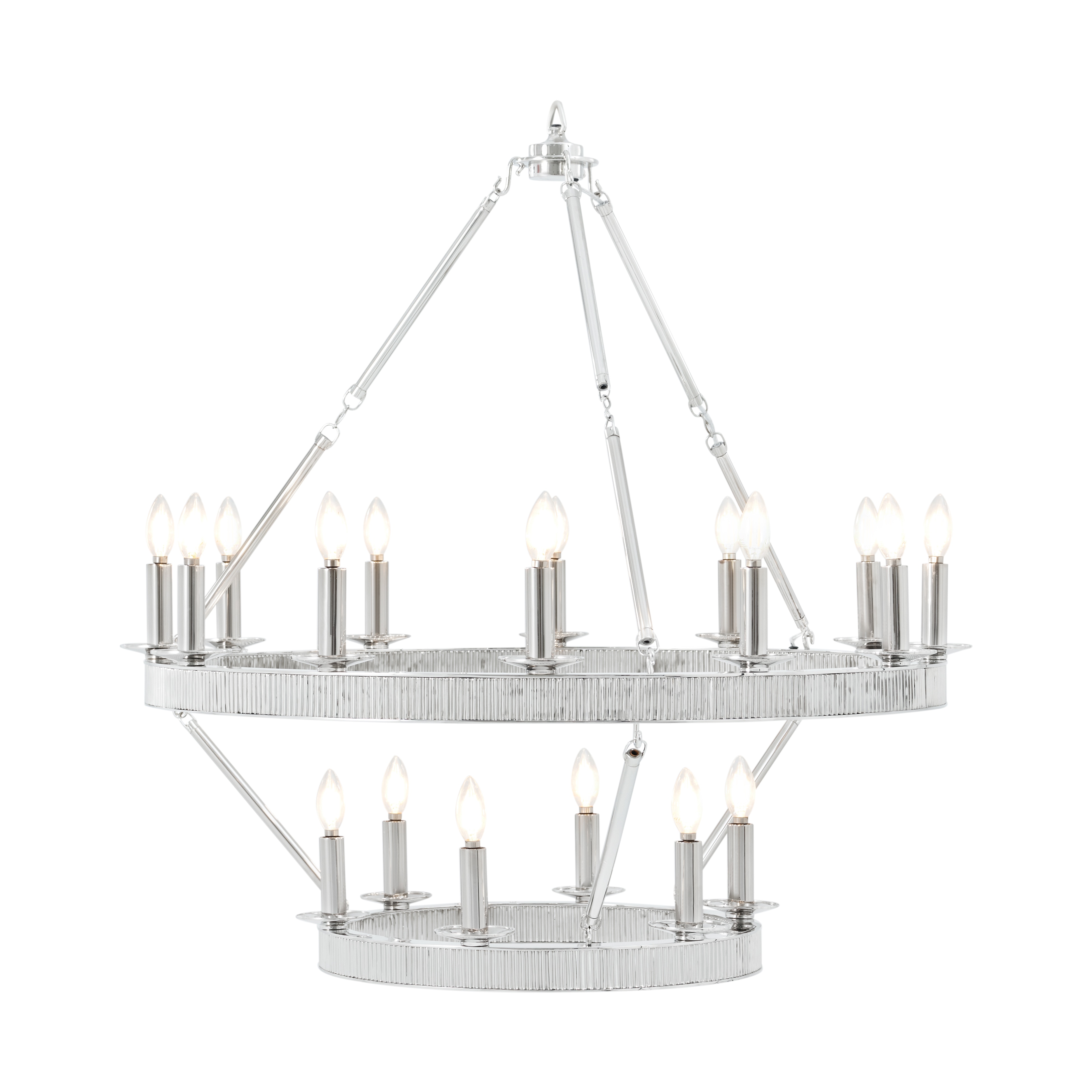 Theodore Alexander Furniture Simon Media Stack Chandelier TA23059.C383