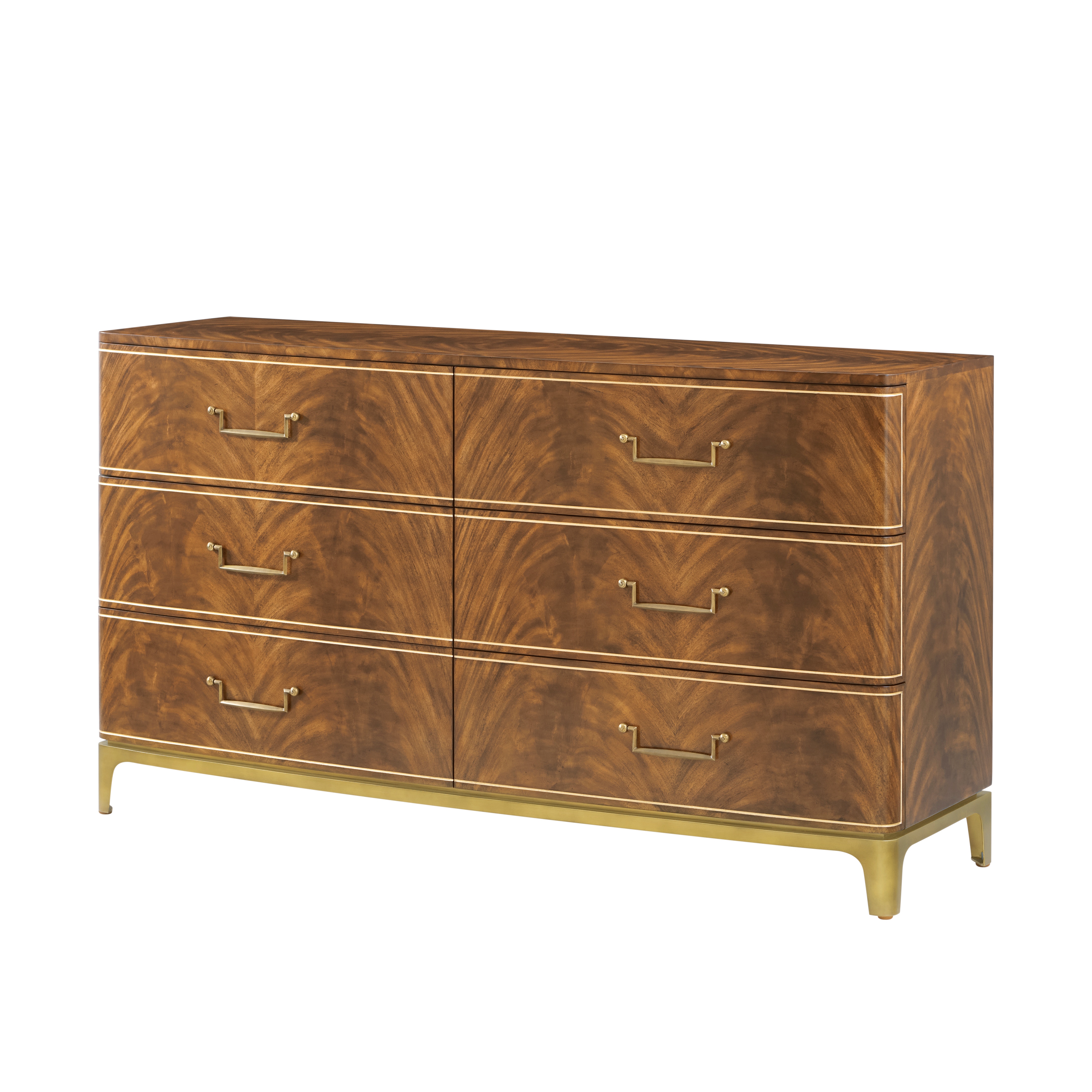 Theodore Alexander Furniture Spencer London Burl Dresser TA60145