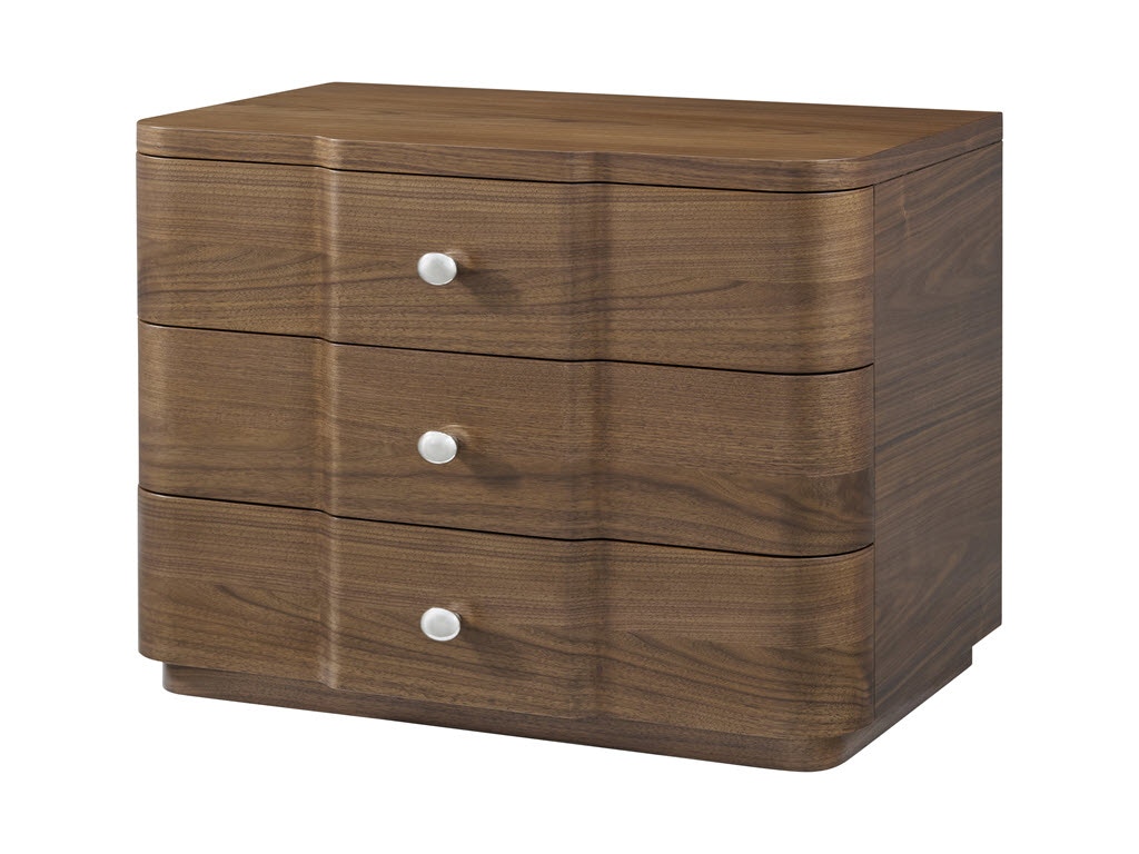 Theodore Alexander Furniture Coronet Walnut Small Nightstand TA60247