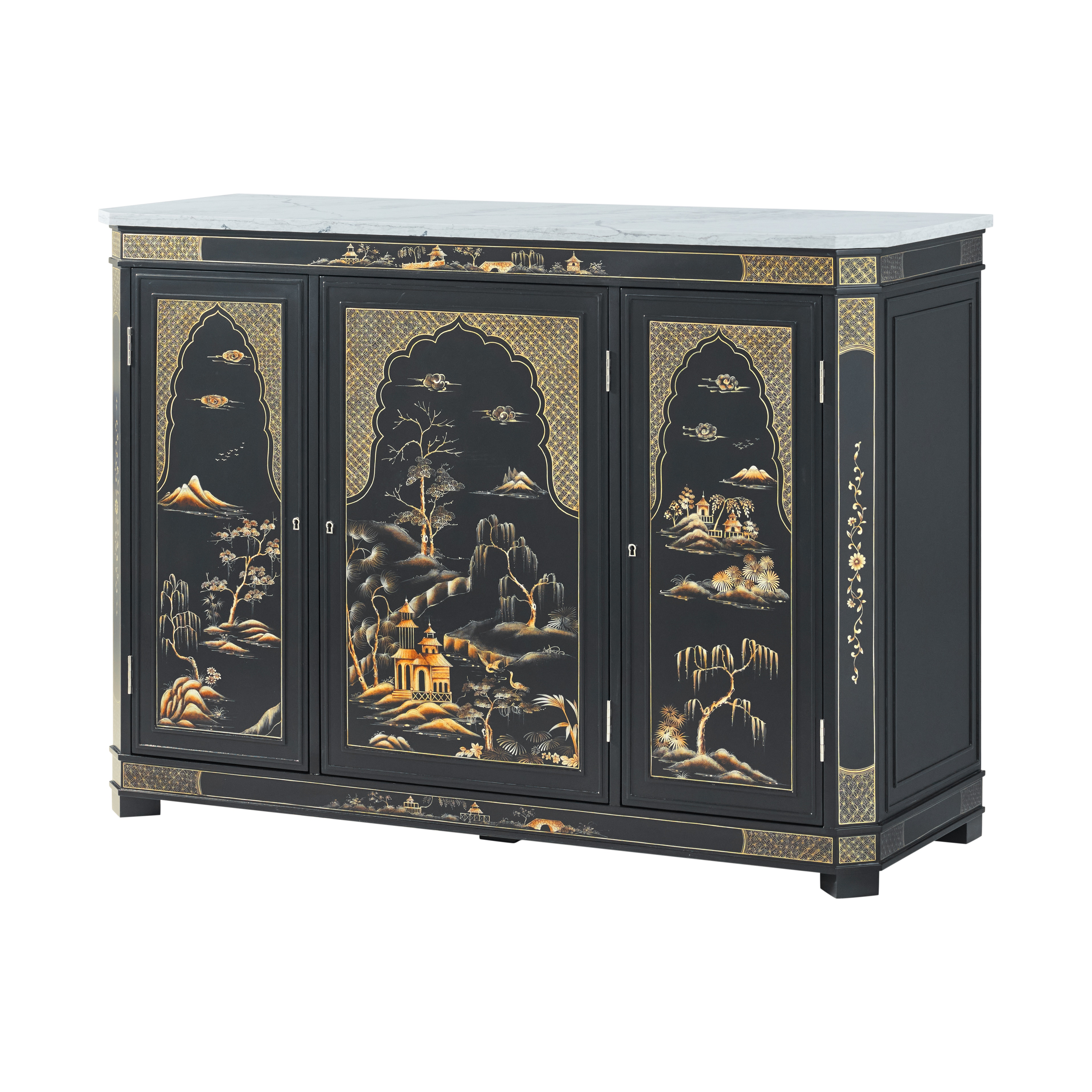 Theodore Alexander Furniture Spencer London Chinoiserie Chest TA61233