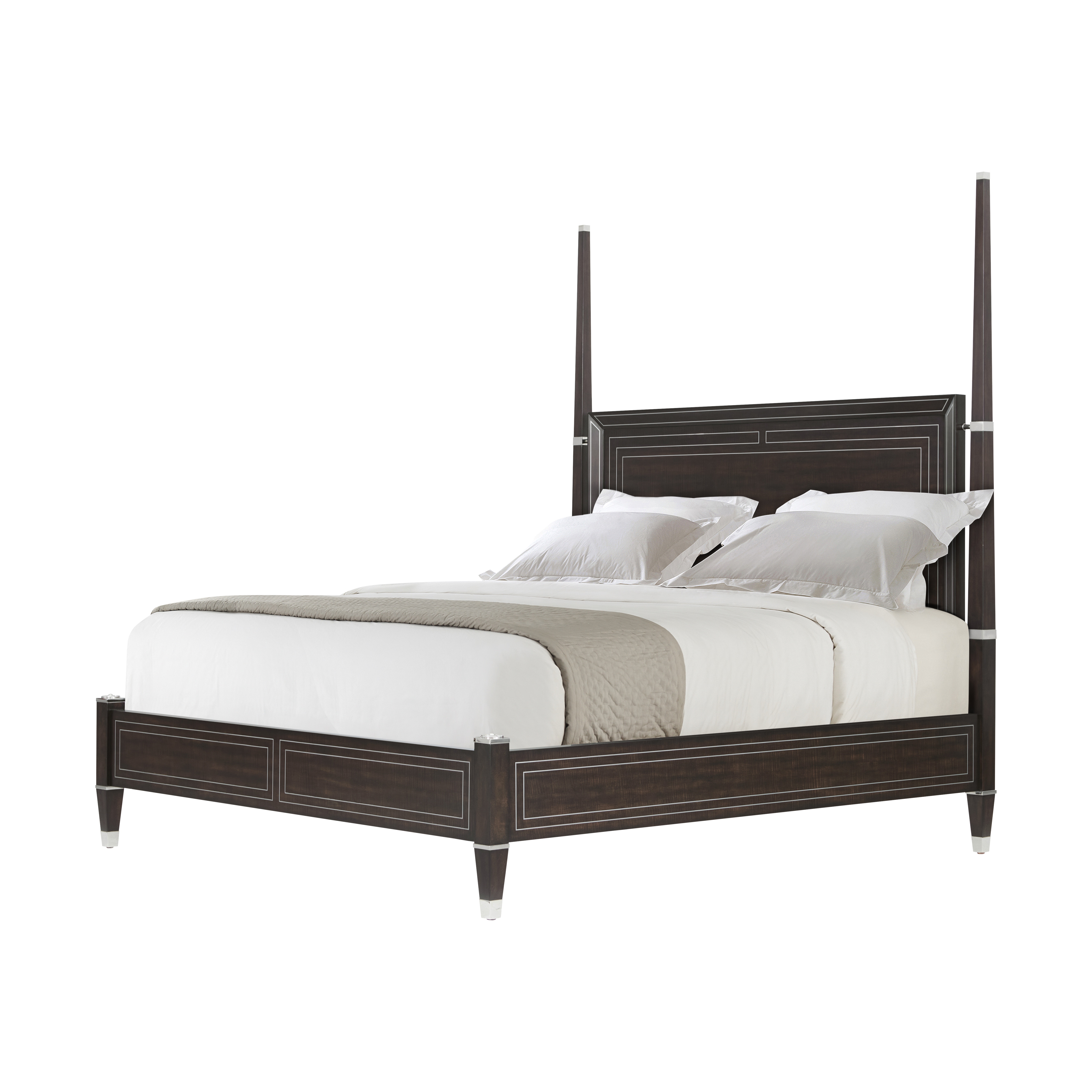 Theodore Alexander Furniture Spencer London King Poster Bed TA83090.C399
